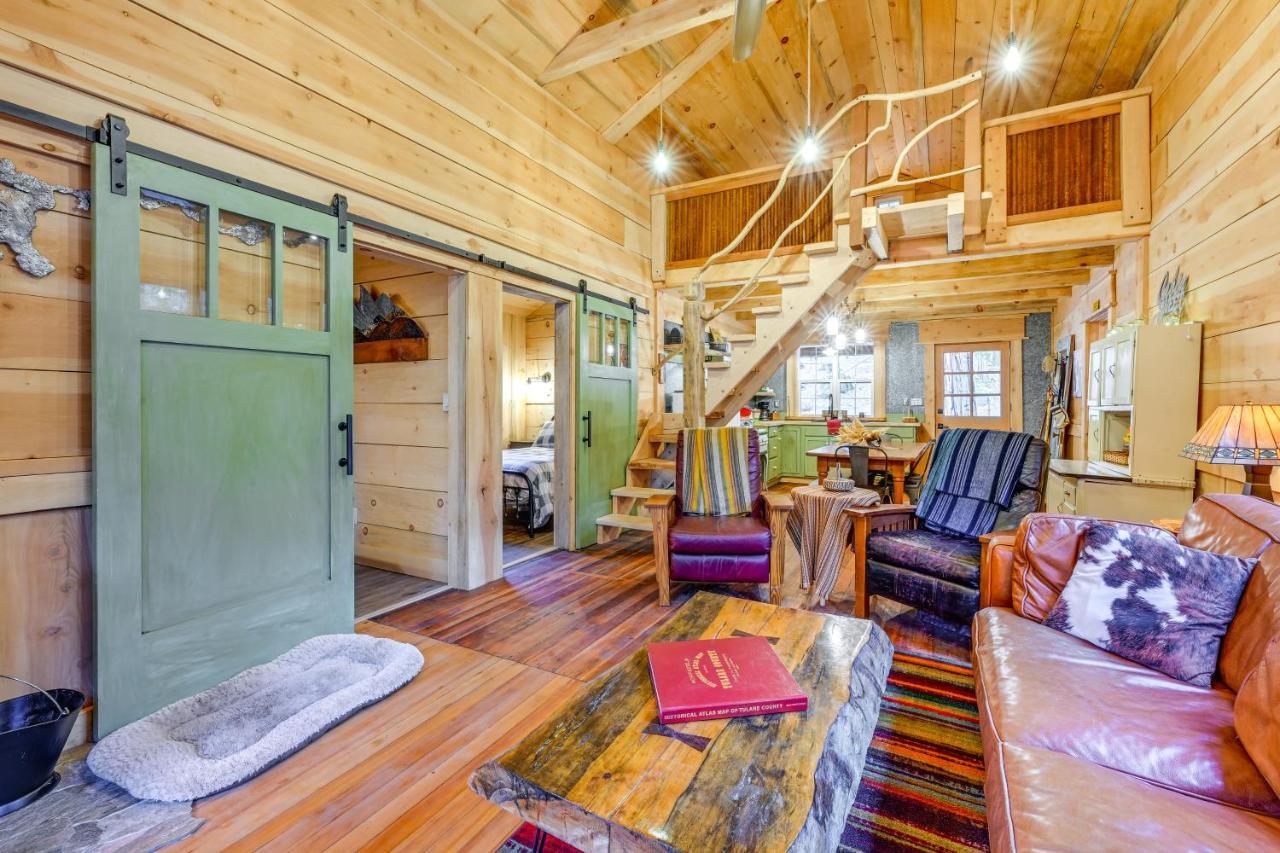 Enchanting Creekside Cabin Near Kings Canyon Park! Badger Dış mekan fotoğraf